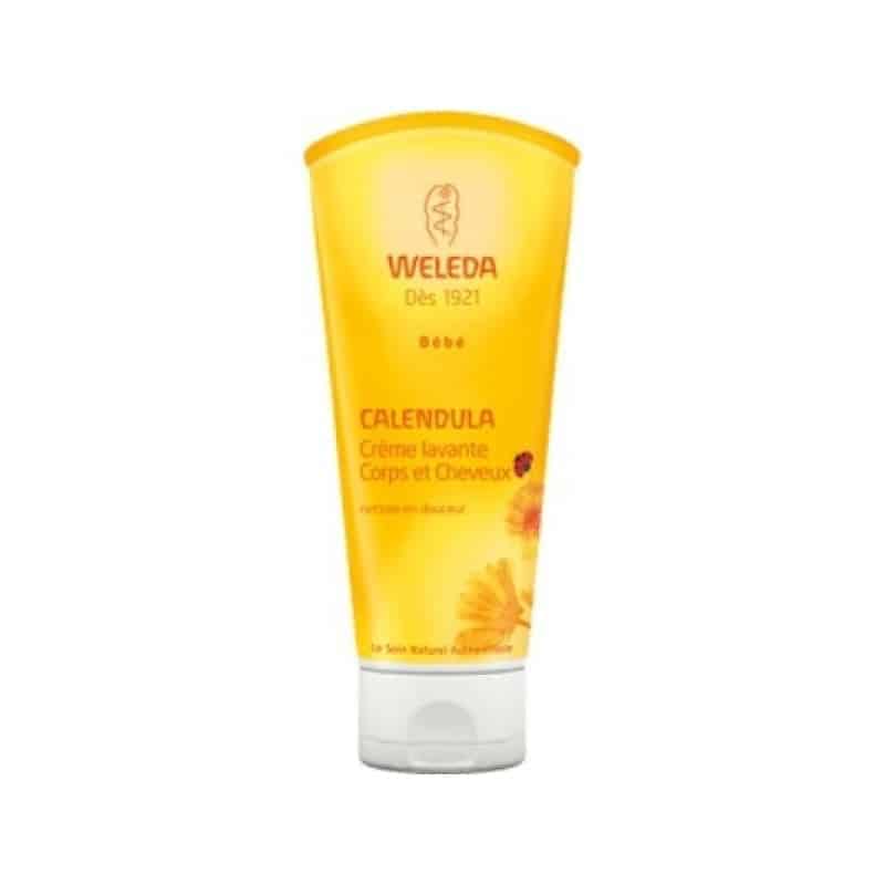 Weleda Bébé Crème Lavante Calendula Cheveux et Corps 200ml