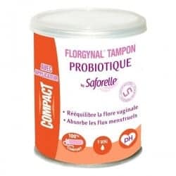 Saforelle - Florgynal Tampon Probiotique Avec Applicateur Mini 9