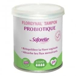 Saforelle - Florgynal Tampons Probiotique Super Protecteurs boite de 8