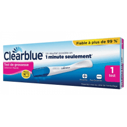 Clearblue Test de grossesse Détection Rapide 1 test