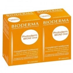 Bioderma Photoderm Bronz Oral Lot de 2 x 30 capsules