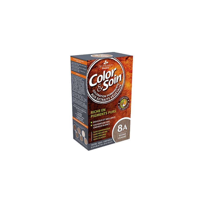 Color&soin Coloration Blond Cendré 8A