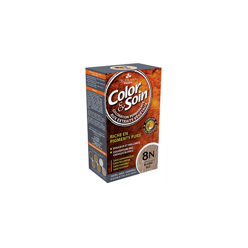 Color&soin Coloration Blond Blé 8N