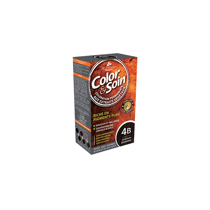 Color&soin Coloration Châtain Brownie 4B