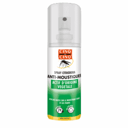 Cinq sur Cinq Spray Citriodora Anti-Moustique d'origine Végétale 00ML