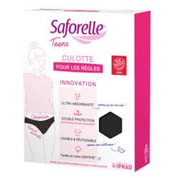 Saforelle Teens Culotte Ultra Absorbante pour les Règles Taille 12ans