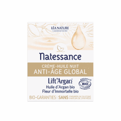 Natessance Lift Argan Crème Huile Nuit 50ml