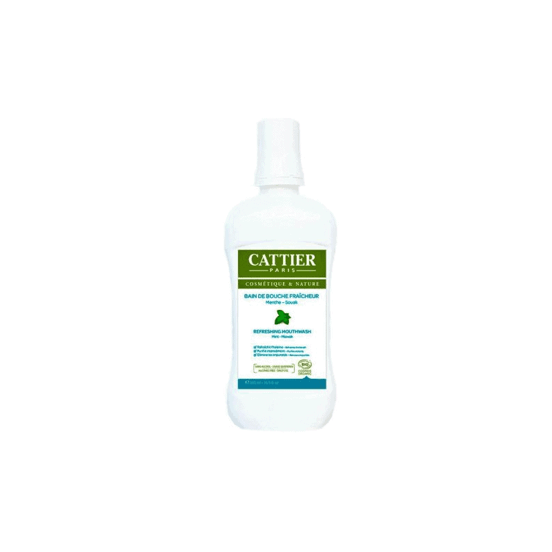 Cattier Bain de Bouche Fraîcheur Bio 500ml