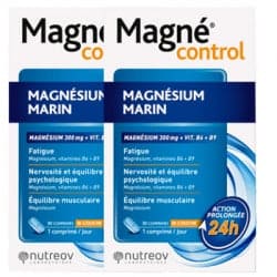 Nutreov Magné Control Magnésium Marin Duo 2x60 comprimés