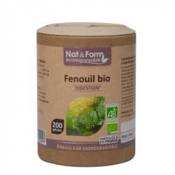 Nat&Form Ecoresponsable Fenouil Bio 200 Gélules