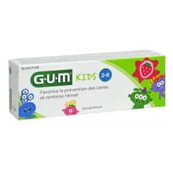 Gum Dentifrice Kids 2 à 6 ans tube 50ml