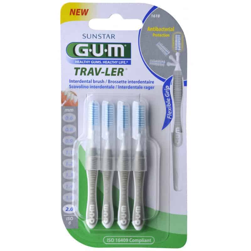 Gum Brossettes Interdentaires Trav Ler 2 mm réf 1618