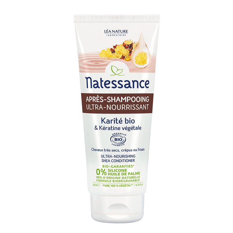 Natessance Après Shampooing Karité Kératine 200ml