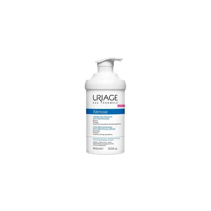 Uriage Xemose Crème Relipidante Anti-irritations Flacon Pompe 400ml
