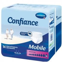 Confiance Mobile Sous-Vêtements Absorbants 10G Taille XL 14 Protections