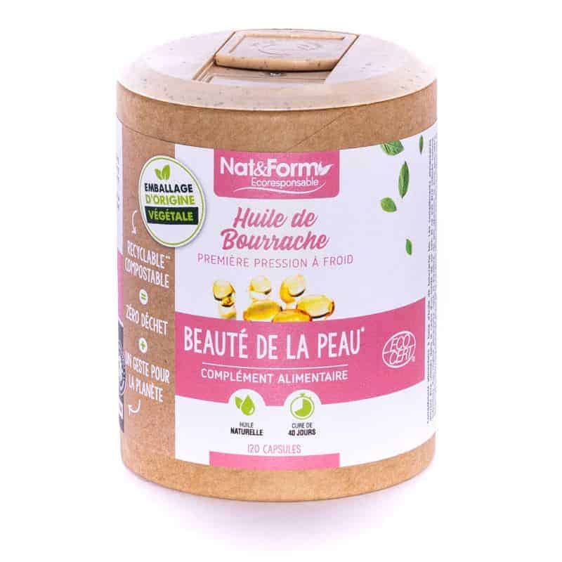 Nat&Form Ecoresponsable Bourrache 120 capsules