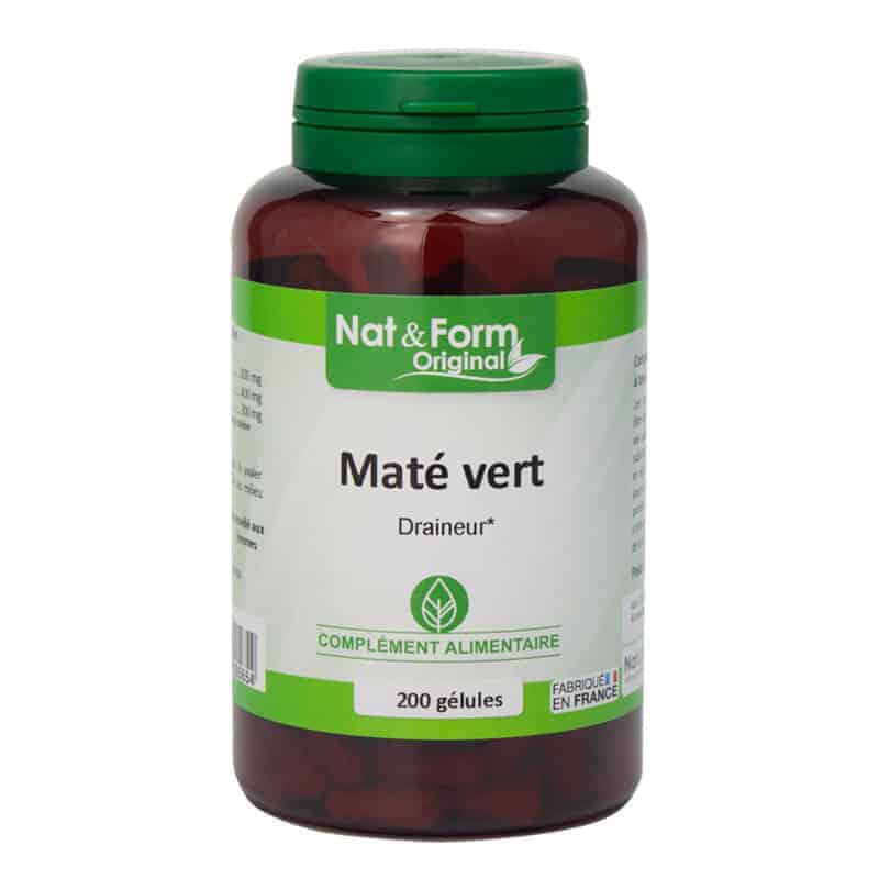 Nat&form Maté Vert 200 gélules