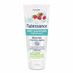 Natessance Après Shampooing Bio Fortifiant Ricin Kératine 200ml