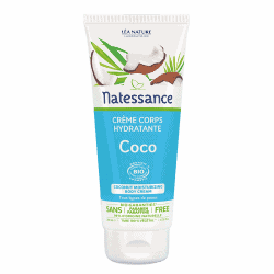 Natessance Crème Corps Hydratante Coco 200ml