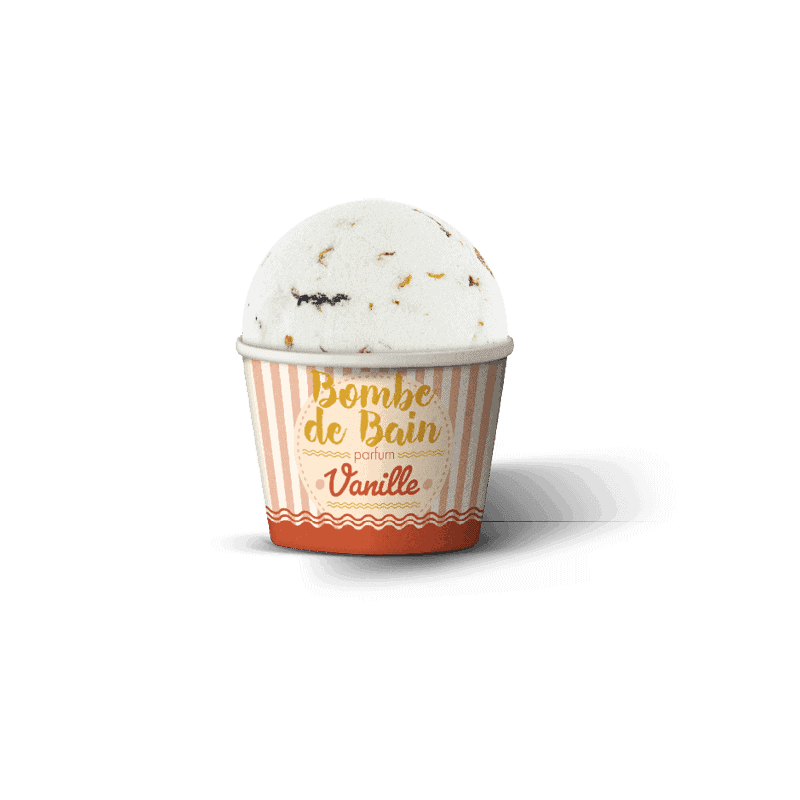 Petits Bains de Provence Bombe de Bain Vanille115g