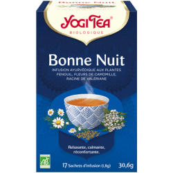 Yogi Tea infusion Ayurvédi Bonne Nuit 17 sachets