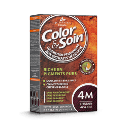 Color&soin Coloration Châtain Acajou 4M