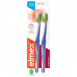 Elmex Anti-caries Brosses à Dents ultra soft lot de 2