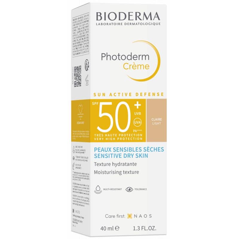 Bioderma Photoderm Crème SPF50+ teinte Claire 40ml Bioderma Photoderm Crème SPF50+ teinte Claire 40ml
