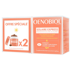 Oenobiol Solaire Express Lot de 2 x 15 Capsules