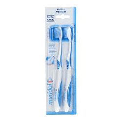 Meridol Brosse à dents medium duo Pack