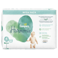 pampers Harmonie Couche T4 X72