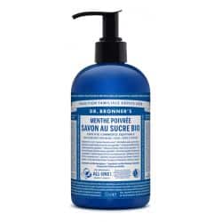 DR.BRONNER'S SAVON PUR VEGETAL MENTHE 355ml