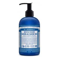 DR.BRONNER'S SAVON PUR VEGETAL MENTHE 355ml