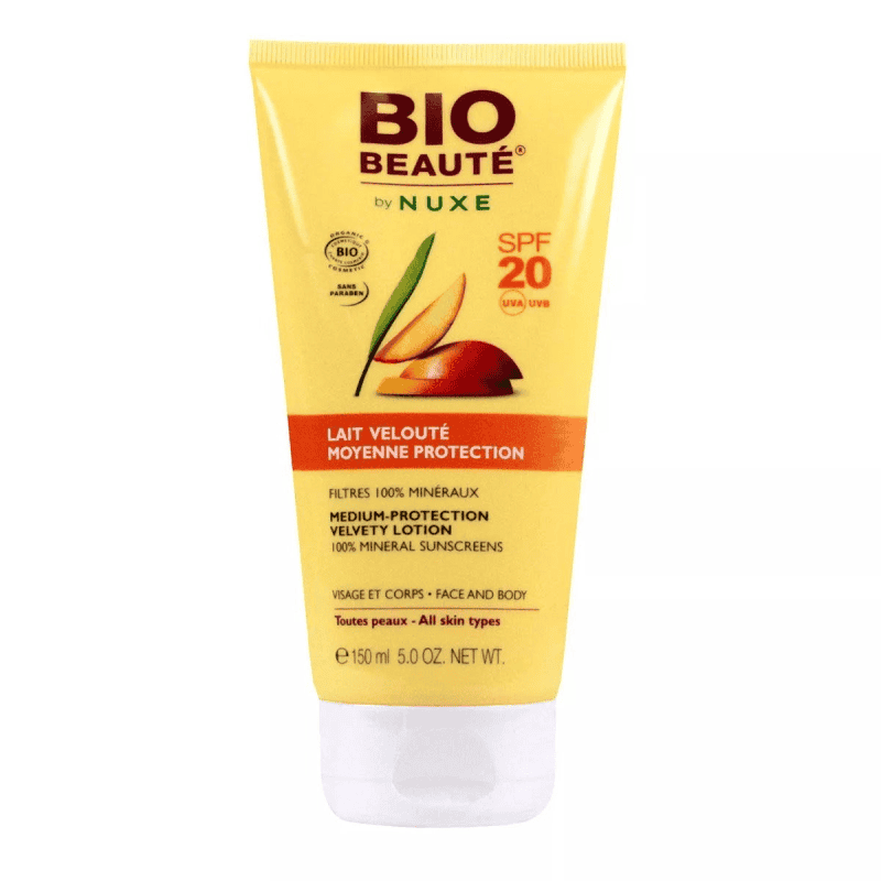 Nuxe Lait velouté moyenne protection SPF20 150 ml