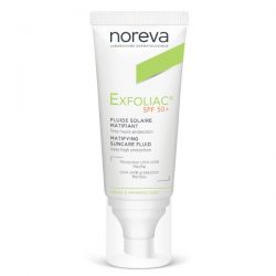 NOREVA EXFOLIAC SPF50+ FLUIDE MATIFIANT 40ML