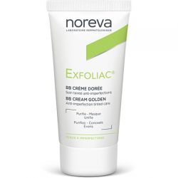 NOREVA EXFOLIAC BB CREME TEINT DOREE 30ML