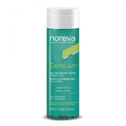 NOREVA EXFOLIAC GEL MOUSSANT DX 200ML